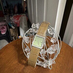 Breda Virgil Mens Watch Moss Green Croc Embossed From GQ Best Stuff Winter 1736J